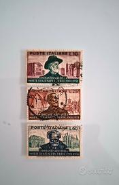 Francobolli anni  1949  - 1951 - 1961