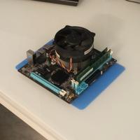 Scheda madre H55, xeon X3430, 4gb ddr3