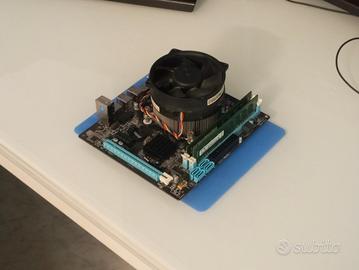 Scheda madre H55, xeon X3430, 4gb ddr3