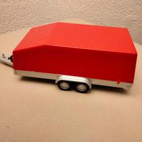 MODELLINO RIMORCHIO CARRELLO ASSISTENZA RALLY