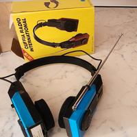 Radio cuffie vintage anni 80