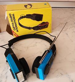 Radio cuffie vintage anni 80