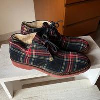 Scarpe Paciotti 308 imbottite tartan
