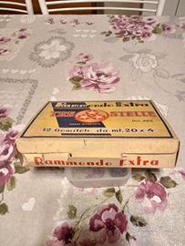 Vecchia scatola Tre Stelle.