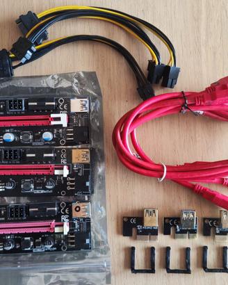 3x PCI-E Riser VER009S PCI Express x16