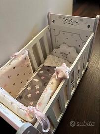 Meravigliosa  Culla "Reborn" in Legno