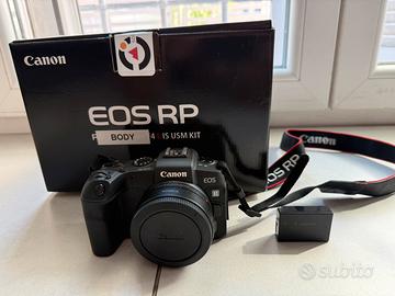 Canon EOS RP + Adattatore EF-EOS R (3.600 scatti)