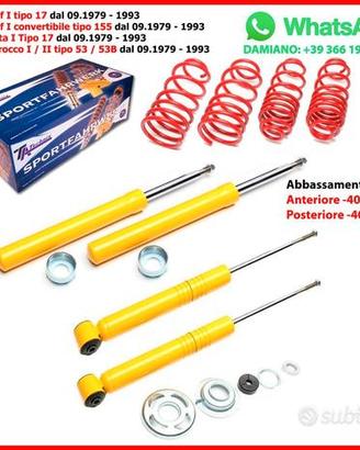 ASSETTO SPORTIVO VW Golf I / lll / lV Cabrio 1E