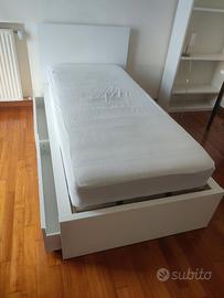 Letto singolo Ikea malm