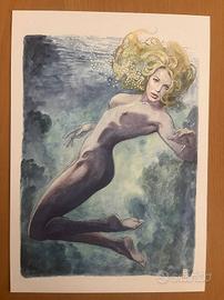 Omaggio a Blake Lively di Milo Manara