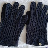 guanti all' uncinetto anni 50