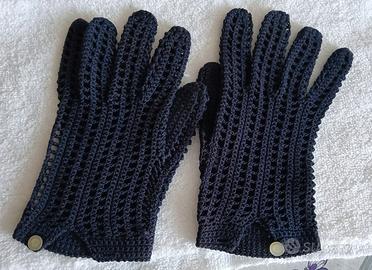 guanti all' uncinetto anni 50