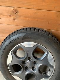 gomme da neve Pirelli monteye si cerchionii Jeep