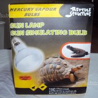 N°2 lampade UV riscaldanti x rettili tartarughe