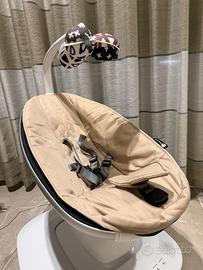 4MOMS – Sdraietta MamaRoo 5.0 beige come nuova