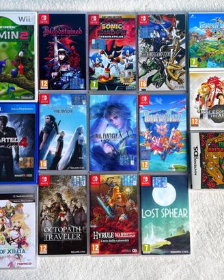 Videogiochi Nintendo e Playstation