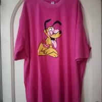 tshirt oversize taglia 3xl in cotone pluto