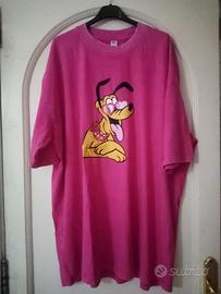 tshirt oversize taglia 3xl in cotone pluto