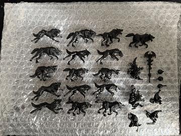 Warhammer fantasy miniature lupi