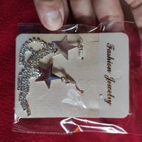 orecchini barbie doll cosplay cow  stella argentat