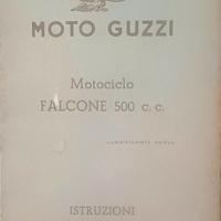 LIBRETTO USO E MANUTENZIONE MOTO GUZZI FALCONE 500
