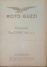 LIBRETTO USO E MANUTENZIONE MOTO GUZZI FALCONE 500