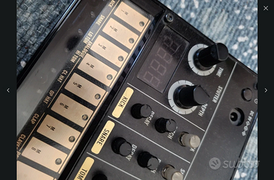 Korg Volca beats + Nubass + alimentatore + pile