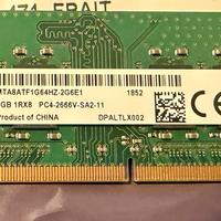 Banchi di RAM MICRON DDR4 8 GB SODIMM 2666