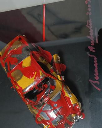 Bernard Aubertin voiture brulée ALPINE RENAULT 