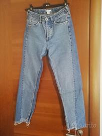 Jeans bicolore 