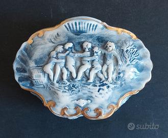 Scatola ceramica Capodimonte