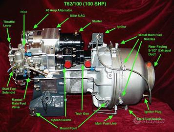 Turbina 95 cv 6000 giri