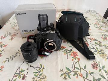 Canon EOS 1200D  EF-S 18-55mm usata molto poco