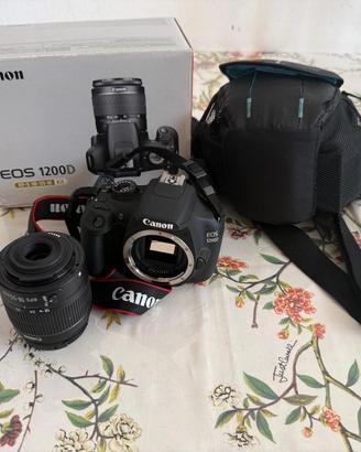 Canon EOS 1200D  EF-S 18-55mm usata molto poco