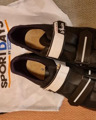 Scarpe ciclismo btwin tg 43