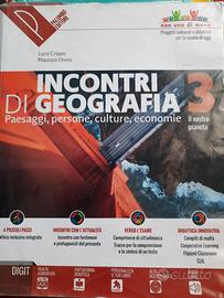 Libro di geografia Incontri di Geografia 3