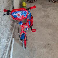 Bicicletta spiderman 