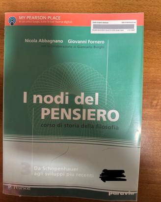 Libro di filosofia - I nodi del pensiero