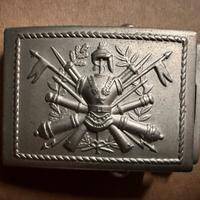 Fibbia cintura esercito italiano vintage