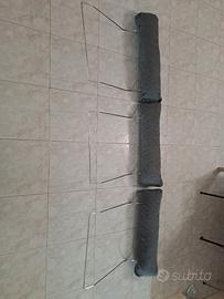 3 poggiatesta vimle color Gunnared grigio fumo