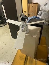VENTILATORE DA SOFFITTO LEGNO CHIARO con telecoman