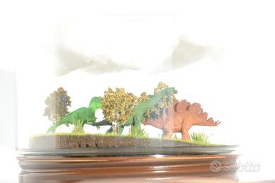 diorama "Parco Giurassico in vasetto"