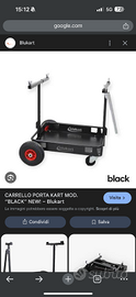 Carrello go kart Blukart