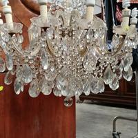 lampadario a gocce