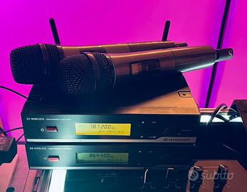 Microfoni o microfono sennheiser