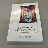 Elementi di critica testuale - Paolo Chiesa 