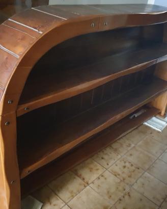 Credenza madia in legno massello stile country