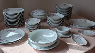 Servizio in porcellana di Limoges 70 pezzi