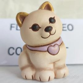 GATTINO THUN UOVA BAULI GATTO BEIGE PASQUA