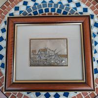 Quadro argento certificato